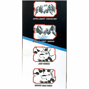 اسباب بازی ربات کنترلی مدل عنکبوت دودزا شارژی صدادار مدل 128A-30_اسباب بازی ربات